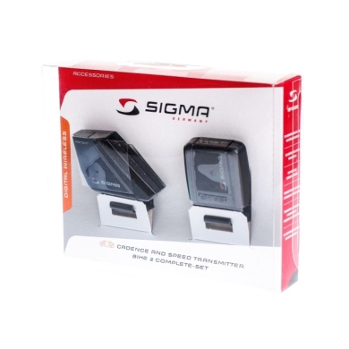 Zestaw czujników kadencji i prędkości na 2 rowery Sigma STS