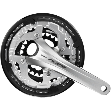 Mechanizm korbowy Shimano Alivio FC-T4060 srebrny