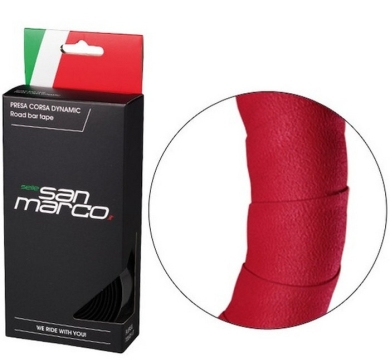 Owijka na kierownicę San Marco Presa Corsa Dynamic czerwona