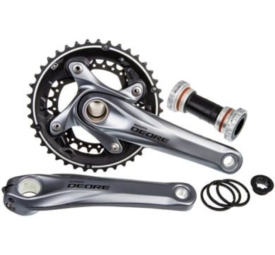 Shimano FC M615 Deore Korba srebrna