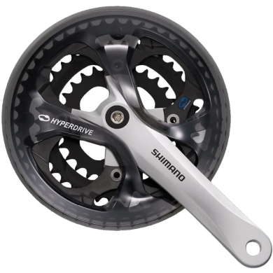 Shimano FC M361 Acera Korba na kwadrat z osłoną srebrna