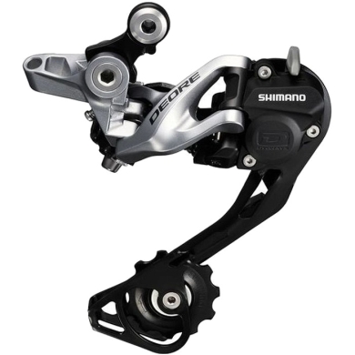 Przerzutka tylna Shimano Deore RD-M615 Shadow Plus srebrna