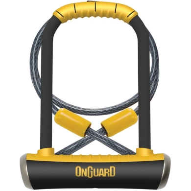 Zapięcie U-lock Onguard Pitbull DT 8005 + linka