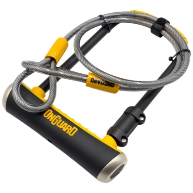 Zapięcie U-lock Onguard Pitbull DT 8005 + linka