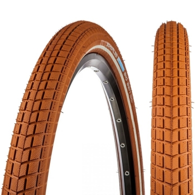 Schwalbe Big Ben 26 x 2.15 KG SBC TS Opona rowerowa brązowa Reflex