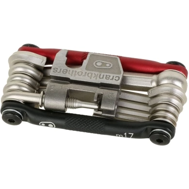 Multitool Crank Brothers M17 czarno-czerwony