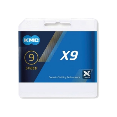Łańcuch KMC X9 9 rzędowy 114 ogniw