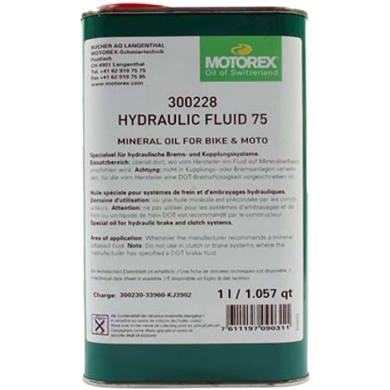 Olej hamulcowy Motorex Hydraulic Fluid 75 Mineral Oil
