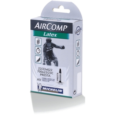 Michelin A1 Aircomp Latex 700 x 18/20C presta 36mm Dętka