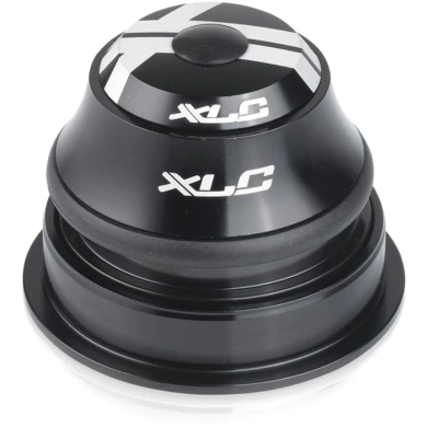 XLC HS I07 Stery półzintegrowane tapered 1 1/8" - 1 1/4" czarne