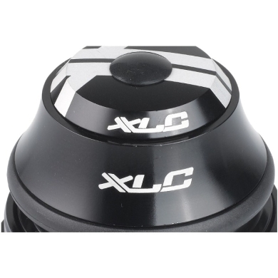 XLC HS I07 Stery półzintegrowane tapered 1 1/8" - 1 1/4" czarne