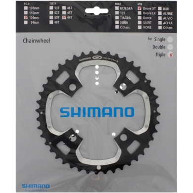 Tarcza mechanizmu korbowego Shimano Deore XT FC-M770 (44T)