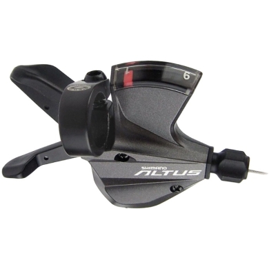 Shimano SL M370 Altus Manetka dźwignia przerzutki 9 rz. prawa czarna