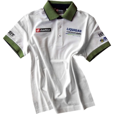 Koszulka Rudy Project Polo Lotto Liquigas White