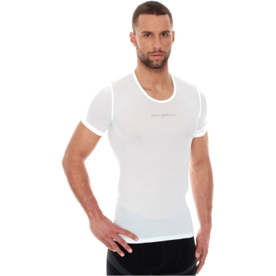 Koszulka Brubeck Base Layer unisex biała