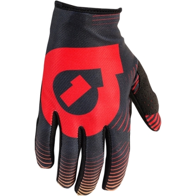 Rękawiczki SixSixOne 661 Comp Vortex czarno-czerwone