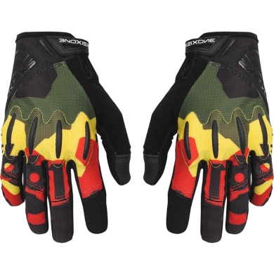 SixSixOne 661 Evo II Rękawiczki rowerowe DH rasta