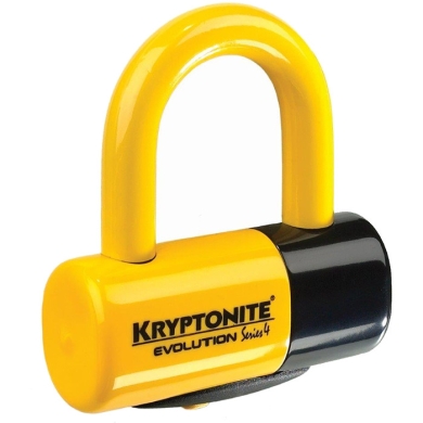 Blokada tarczy hamulcowej Kryptonite Evolution 4 Disc Lock żółta