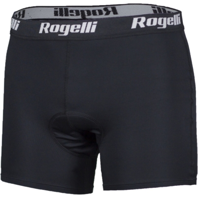 Rogelli Bokserki rowerowe z wkładką czarne