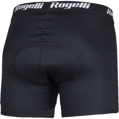 Rogelli Bokserki rowerowe z wkładką czarne