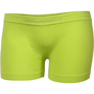 Bokserki chłopięce Brubeck Comfort Cotton Junior limonkowe