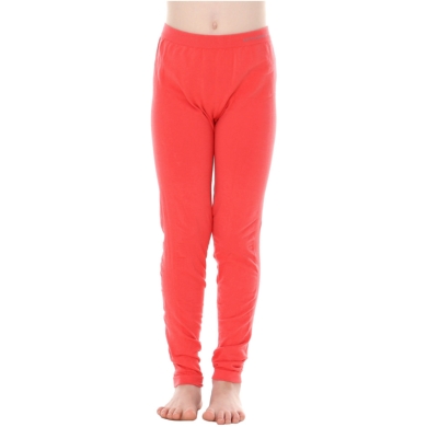 Legginsy dziecięce Brubeck Comfort Cotton Junior koralowe