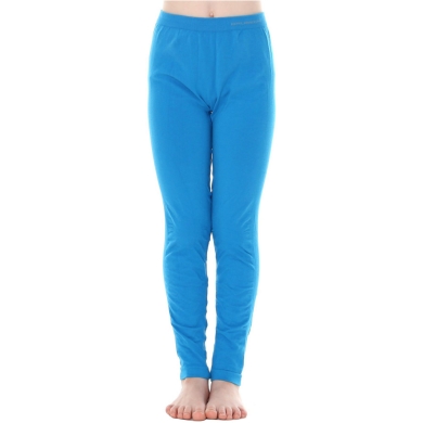 Legginsy dziecięce Brubeck Comfort Cotton Junior lazurowe