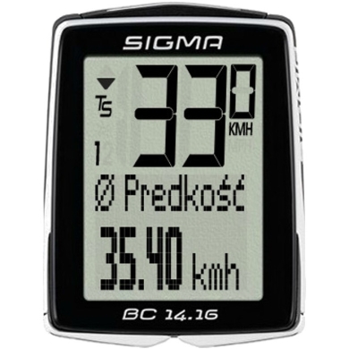 Sigma BC 14.16 Licznik rowerowy 14 funkcji