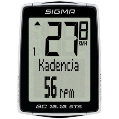 Licznik rowerowy bezprzewodowy Sigma BC 16.16 STS CAD