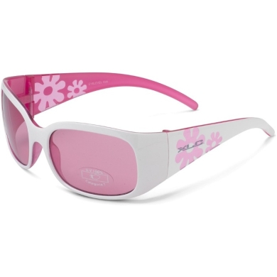 XLC SG K01 Maui okulary rowerowe dziecięcie biało różowe