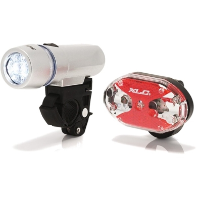 XLC CL S03 Triton + Thebe 5X zestaw lampek rowerowych LED