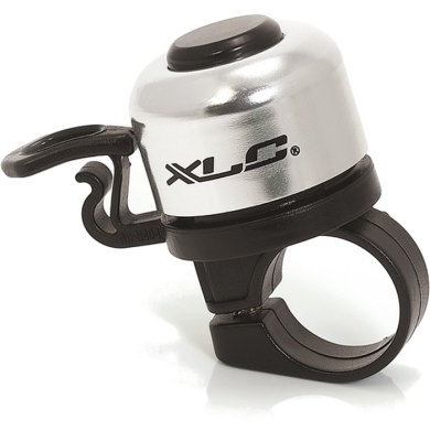 XLC DD M06 Mini dzwonek rowerowy srebrny