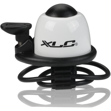 XLC DD M07 dzwonek rowerowy z obejmą opaskową biały