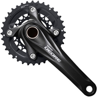 Mechanizm korbowy Shimano SLX FC-M617 czarny