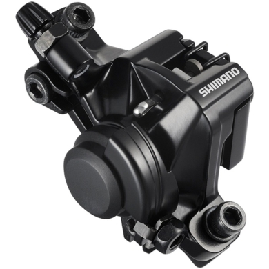 Shimano BR M375 Zacisk mechanicznego hamulca tarczowego PM okł. żywiczne czarny