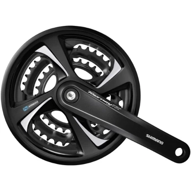 Mechanizm korbowy Shimano Tourney TX FC-TX801 czarny