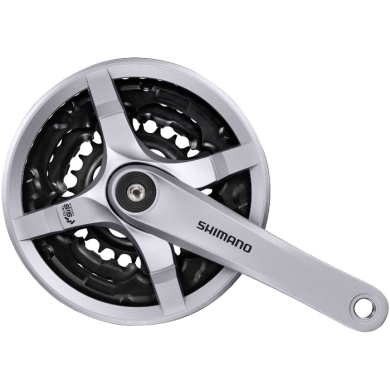 Mechanizm korbowy Shimano Tourney FC-TY501 srebrny