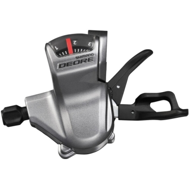 Shimano SL T610 Deore Manetka dźwignia przerzutki 3 rz. lewa srebrna
