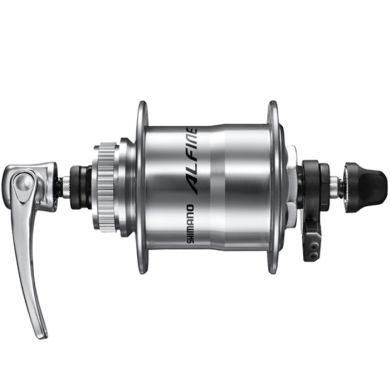 Piasta przednia Shimano DH-S701 Center Lock srebrna