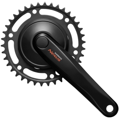 Mechanizm korbowy Shimano Nexus FC-C6000 czarny