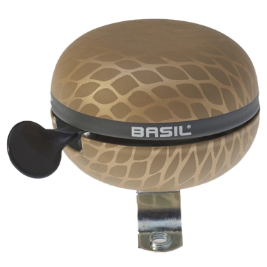 Basil Noir Bell Dzwonek rowerowy 60mm gold metalic