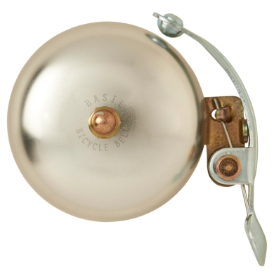 Dzwonek Basil Portland Bell Brass srebrny
