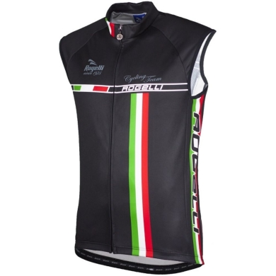Kamizelka rowerowa Rogelli Team czarna