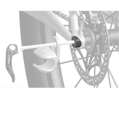 Adapter osi do montażu przyczepki rowerowej Thule