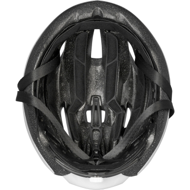 Kask rowerowy MET Strale czarno-czerwony mat