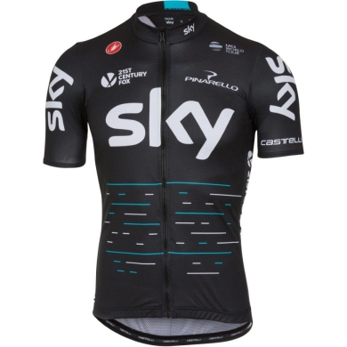 Castelli Fan Team Sky Koszulka rowerowa czarna