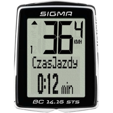 Sigma BC 14.16 STS CAD Licznik rowerowy bezprzewodowy 14 funkcji