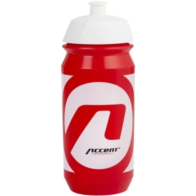 Accent Series Bidon rowerowy 500ml czerwono biały