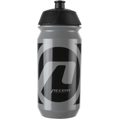 Accent Series Bidon rowerowy 500ml szaro czarny