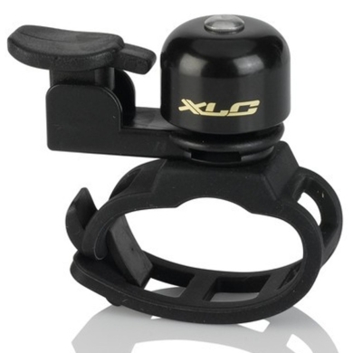 XLC DD M18 Mini Bell dzwonek rowerowy do kierownic owalnych czarny